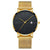 Men’s Fashion Ultra-Thin Golden Wristwatch
